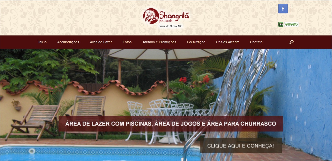 Shangrilá Pousada Serra do Cipó MG -Tranquilidade e Conforto - Mozilla Firefox