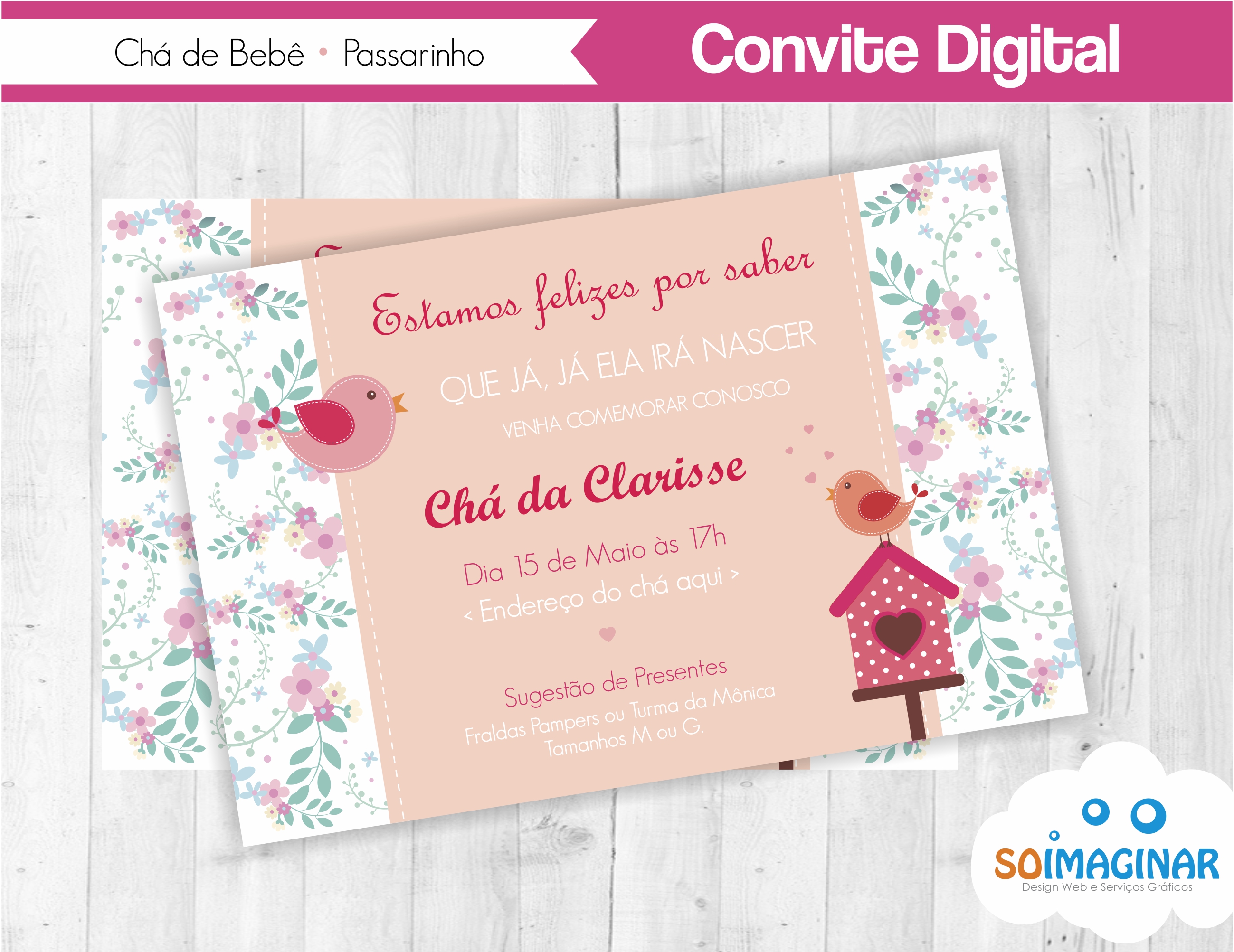 modelo-chádebebe-meninaPassarinho